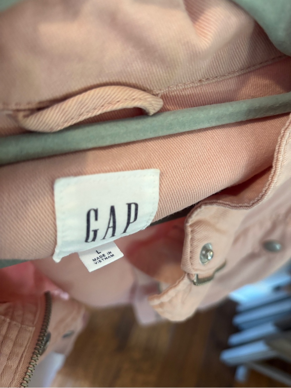 GAP Pink Utility Jacket - Picture 2 of 2